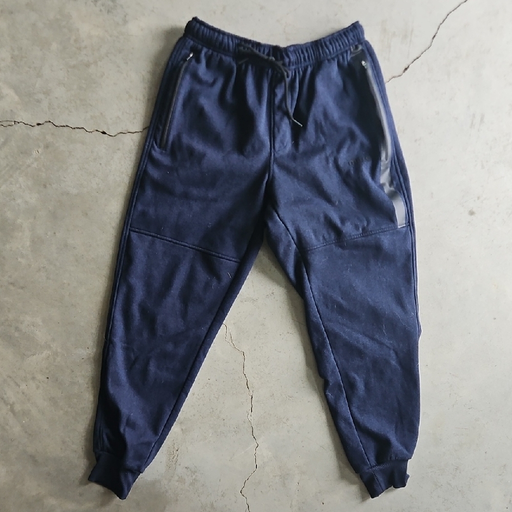 Men's Mitre Navy Blue Jogger Sweat Pants Large